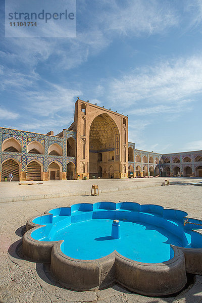 Iran  Isfahan Stadt  Masjed-e Jame (Freitagsmoschee) UNESCO  Weltkulturerbe  Innenhof