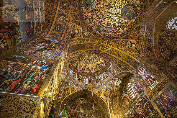 Iran  Stadt Isfahan  Jolfa  Armenisches Viertel  Vank-Kathedrale  Innenfresken