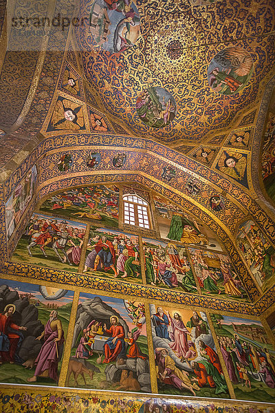 Iran  Stadt Isfahan  Jolfa  Armenisches Viertel  Vank-Kathedrale  Innenfresken