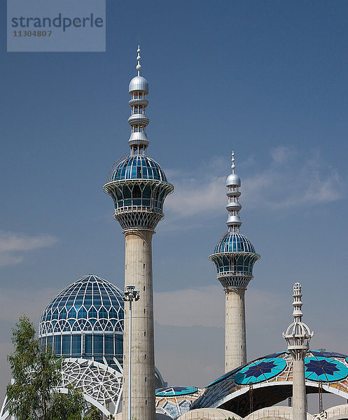 Iran  Stadt Isfahan  Neue Moschee im Bau