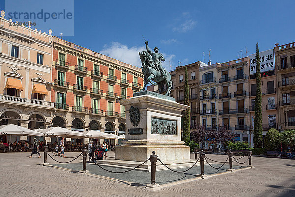 Spanien  Katalonien  Provinz Tarragona  Stadt Reus  General Prim Monument