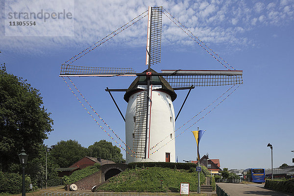 Steprather Windmühle in Geldern-Walbeck  Niederrhein  Nordrhein-Westfalen