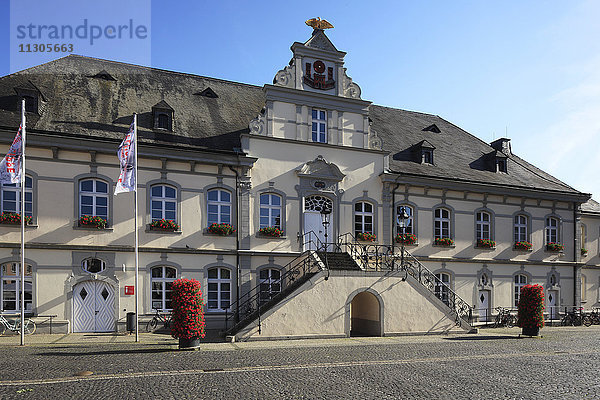 Rathaus auf dem Marktplatz von Lippstadt  Nordrhein-Westfalen