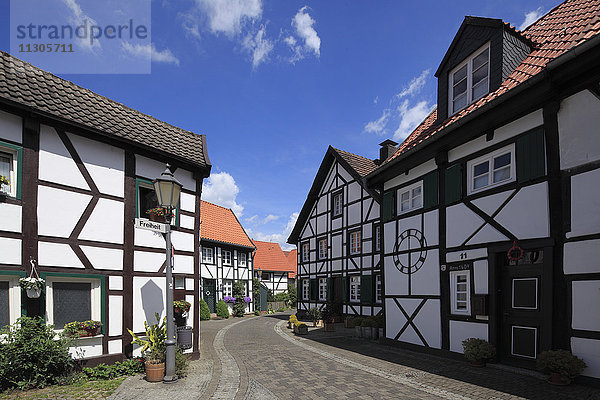altes Dorf  Westerholt in Herten-Westerholt  Ruhrgebiet  Nordrhein-Westfalen