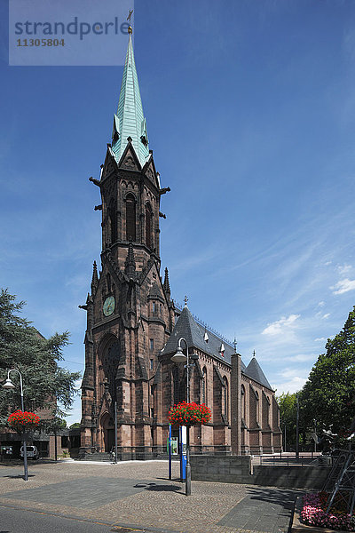 Kreuzkirche  Kirche in Viersen  Niederrhein  Nordrhein-Westfalen