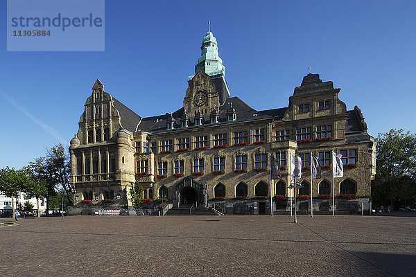Rathaus in Recklinghausen  Ruhrgebiet  Nordrhein-Westfalen