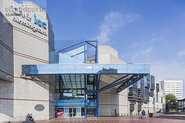 England  West Midlands  Birmingham  Centenary Square  Gebäude des ICC (Internationales Kongresszentrum)