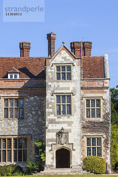 England  Hampshire  Chawton  Chawton House and Library  einstiger Wohnsitz von Jane Austens Bruder Edward Austen Knight