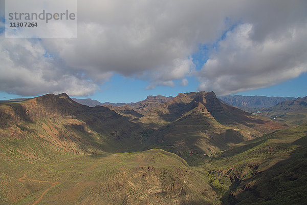 Gran Canaria  Kanarische Inseln  Spanien  Europa  Fataga  Barranco  Schlucht  Canyon