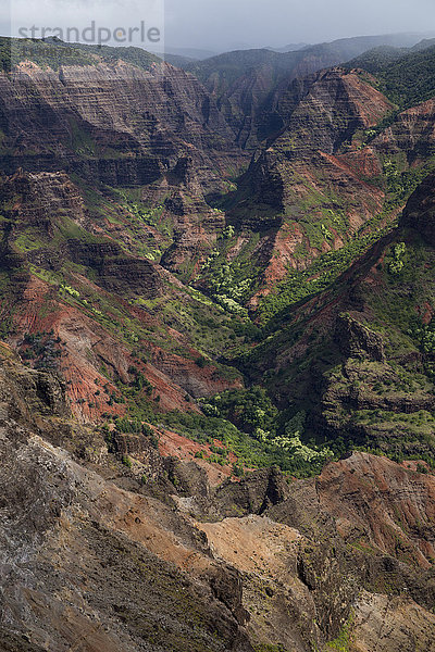 Kauai  Waimea  Canyon  State Park  USA  Hawaii  Amerika  Landschaft  Landschaft