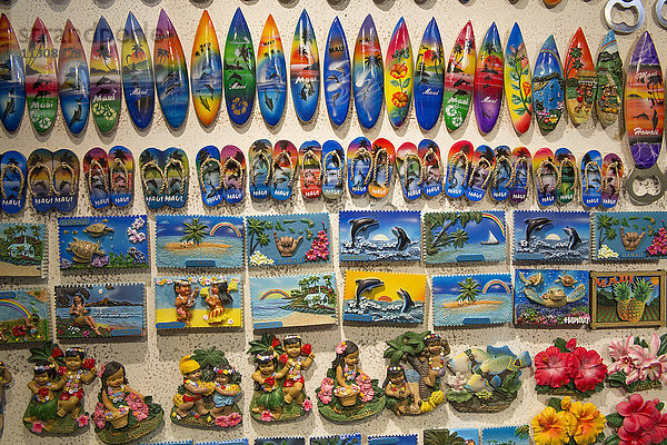 Maui  Souvenirs  USA  Hawaii  Amerika  Surfbretter  Bilder  Kitsch