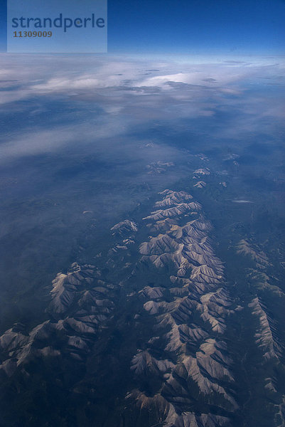 Luftaufnahme  Landschaft  Alaska  USA