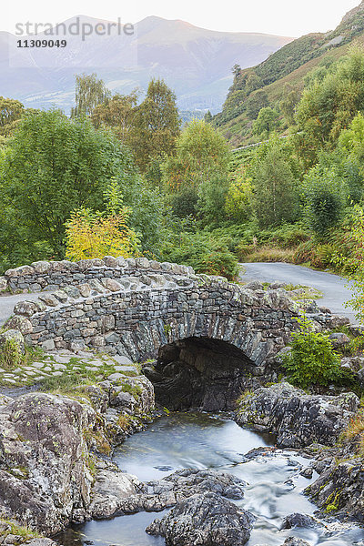 England  Cumbria  Lake District  Derwentwater  Ashness Bridge