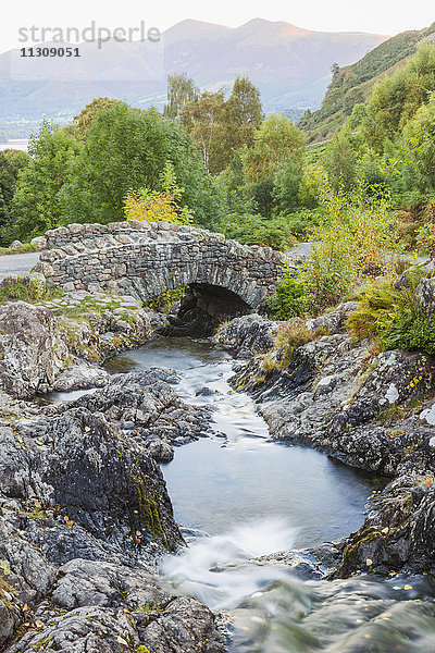 England  Cumbria  Lake District  Derwentwater  Ashness Bridge