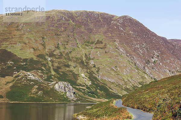 England  Cumbria  Lake District  Crummockwater  Lakeside Road