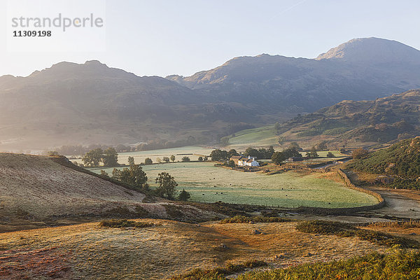 England  Cumbria  Lake District  Die Langdales