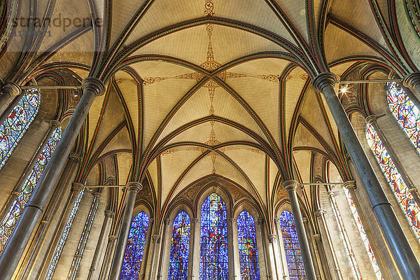 England  Wiltshire  Salisbury  Kathedrale von Salisbury  Das Fenster der Gefangenen aus Gewissensgründen