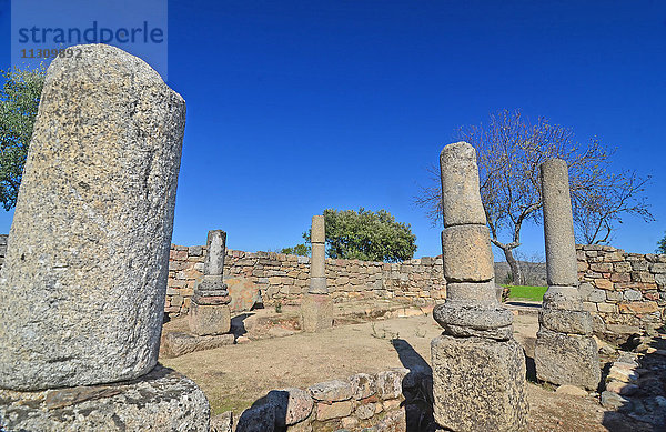 Römische Ruinen in Prazo  Nordportugal  in der Nähe des Flusses Duro