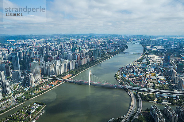China  Provinz Guangdong  Stadt Guangzhou  Perlfluss  Ost-Guangzhou