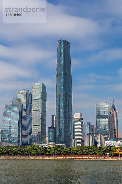 China  Provinz Guangdong  Guangzhou City  Wuyang New Town  Internationales Finanzzentrum