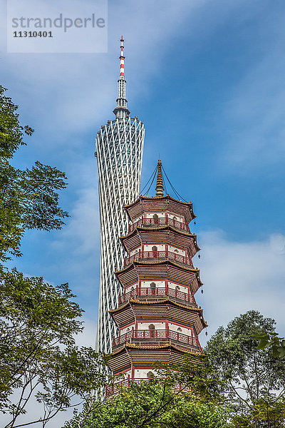 China  Provinz Guangdong  Guangzhou City  Guangzhou Tower