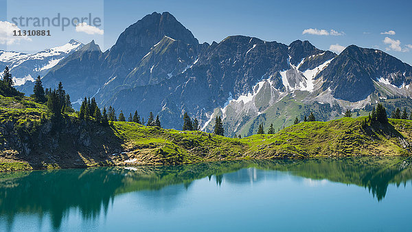 Seealpsee  Allgäuer Alpen  Allgäu  Bayern  Deutschland  Europa