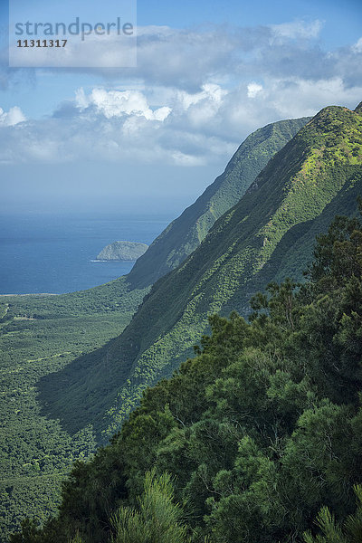 USA  Hawaii  Molokai  Kalaupapa-Halbinsel