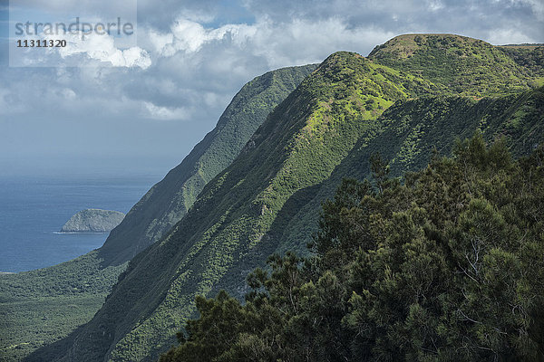 USA  Hawaii  Molokai  Kalaupapa-Halbinsel