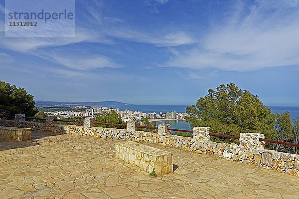 Küste  Oropesa Del Mar  Stadt  Stadt  Kiefern