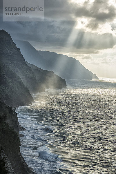 USA  Vereinigte Staaten  Amerika  Hawaii  Insel  Kauai  Hanalei  Na Pali  Küste