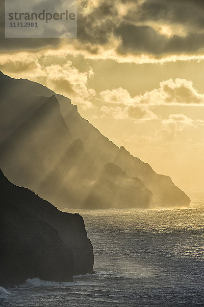 USA  Vereinigte Staaten  Amerika  Hawaii  Insel  Kauai  Hanalei  Na Pali  Küste