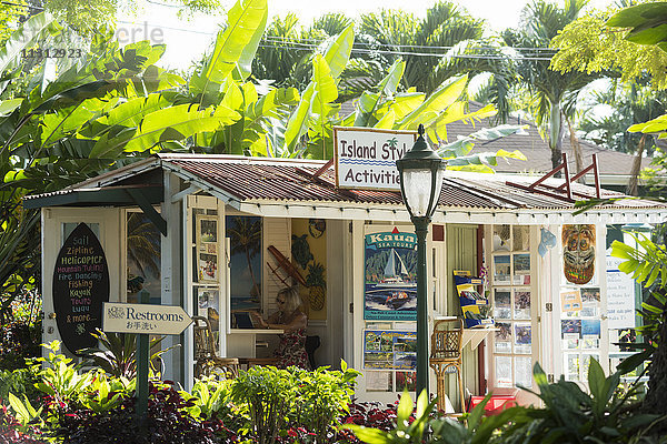 USA  Vereinigte Staaten  Amerika  Südpazifik  Hawaii  Kauai  Old Koloa Town  Geschäfte