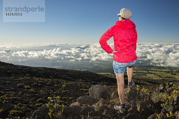 USA  Vereinigte Staaten  Amerika  Hawaii  Maui  Haleakala  National Park  Wandern MR