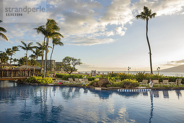 USA  Vereinigte Staaten  Amerika  Hawaii  Maui  Kaanapali Beach  Sheraton Maui Resort & Spa