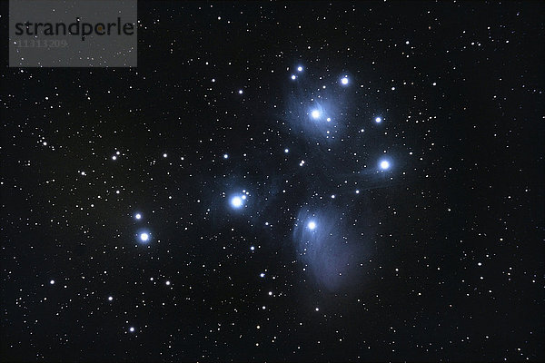 M45 pleiades offener Sternhaufen