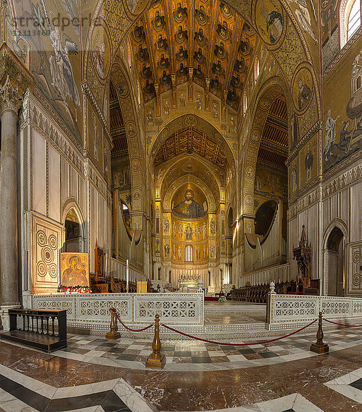 Christus-Pantokrator-Mosaik in der Kathedrale von Monreale
