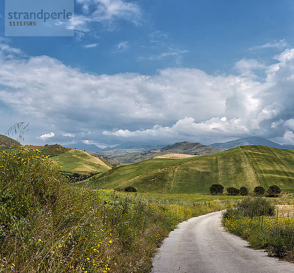 Berglandschaft Nord-Sizilien