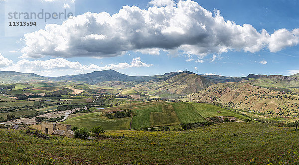 Berglandschaft Nord-Sizilien