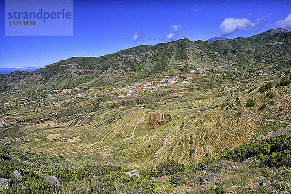 Spanien  Teneriffa  Blick ins Tal von El Palmar