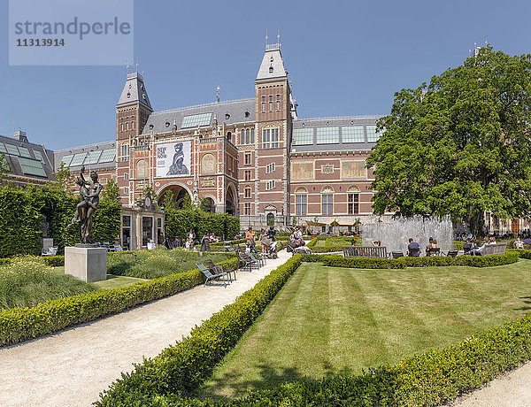 Der Garten des Rijksmuseums