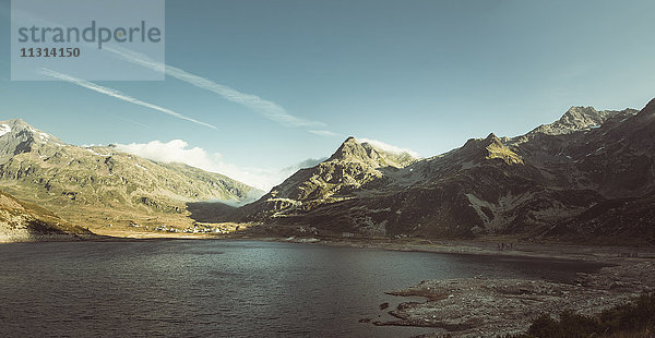 Italien  Splügenpass  Lago di Spluga