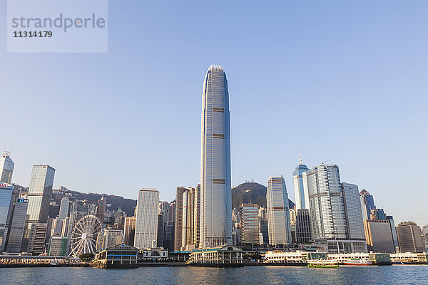 China  Hongkong  Skyline der Stadt und Star Ferry