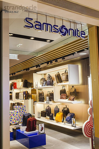 China  Hongkong  Central  IFC Einkaufszentrum  Samsonite Store