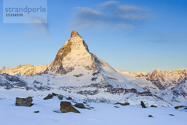 Matterhorn - 4478 ms  Zermatt  Wallis  Schweiz