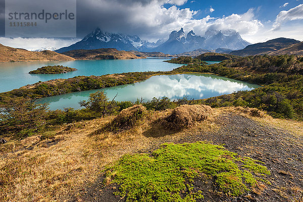 Pehoé-See  Chile  Patagonien