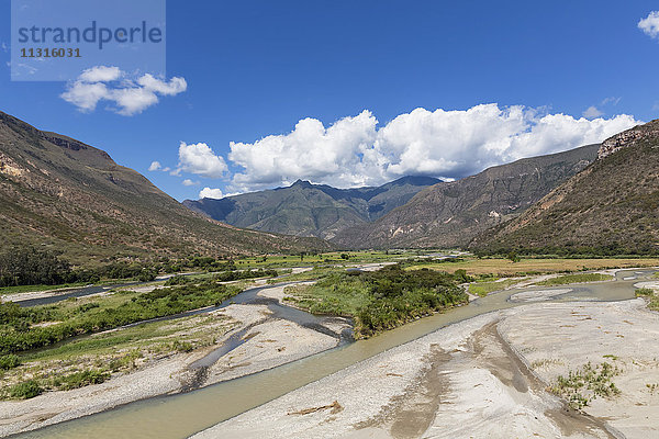 Peru  Provinz Jaen  Rio Chotano und Rio Huancabamba