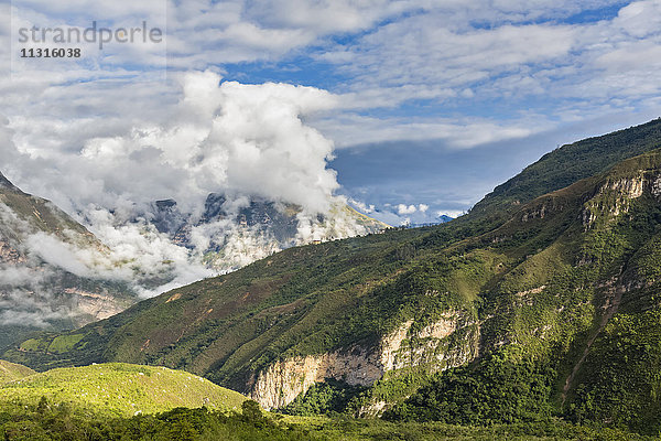 Peru  Amazonasgebiet  Cocachimba  malerisch