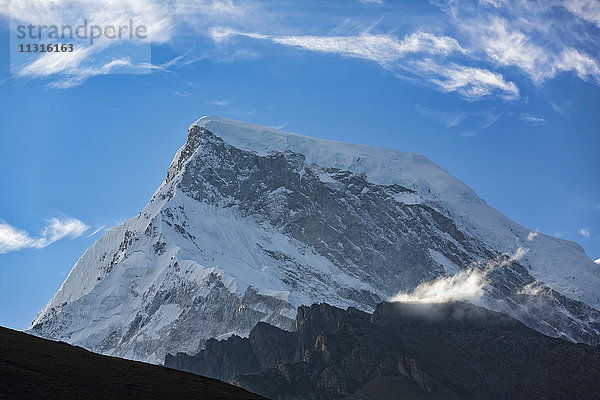 Peru  Anden  Cordillera Blanca  Huascaran Nationalpark  Nevado Huascaran