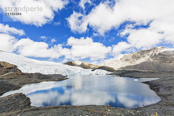 Peru  Anden  Cordillera Blanca  Huascaran Nationalpark  Nevado Tuco  Pastoruri Gletschersee
