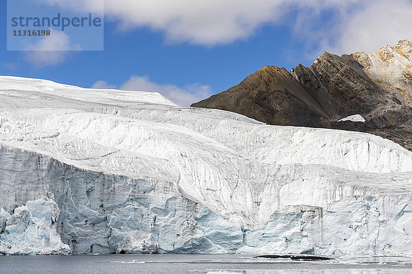 Peru  Anden  Cordillera Blanca  Huascaran Nationalpark  Nevado Tuco  Pastoruri Gletschersee